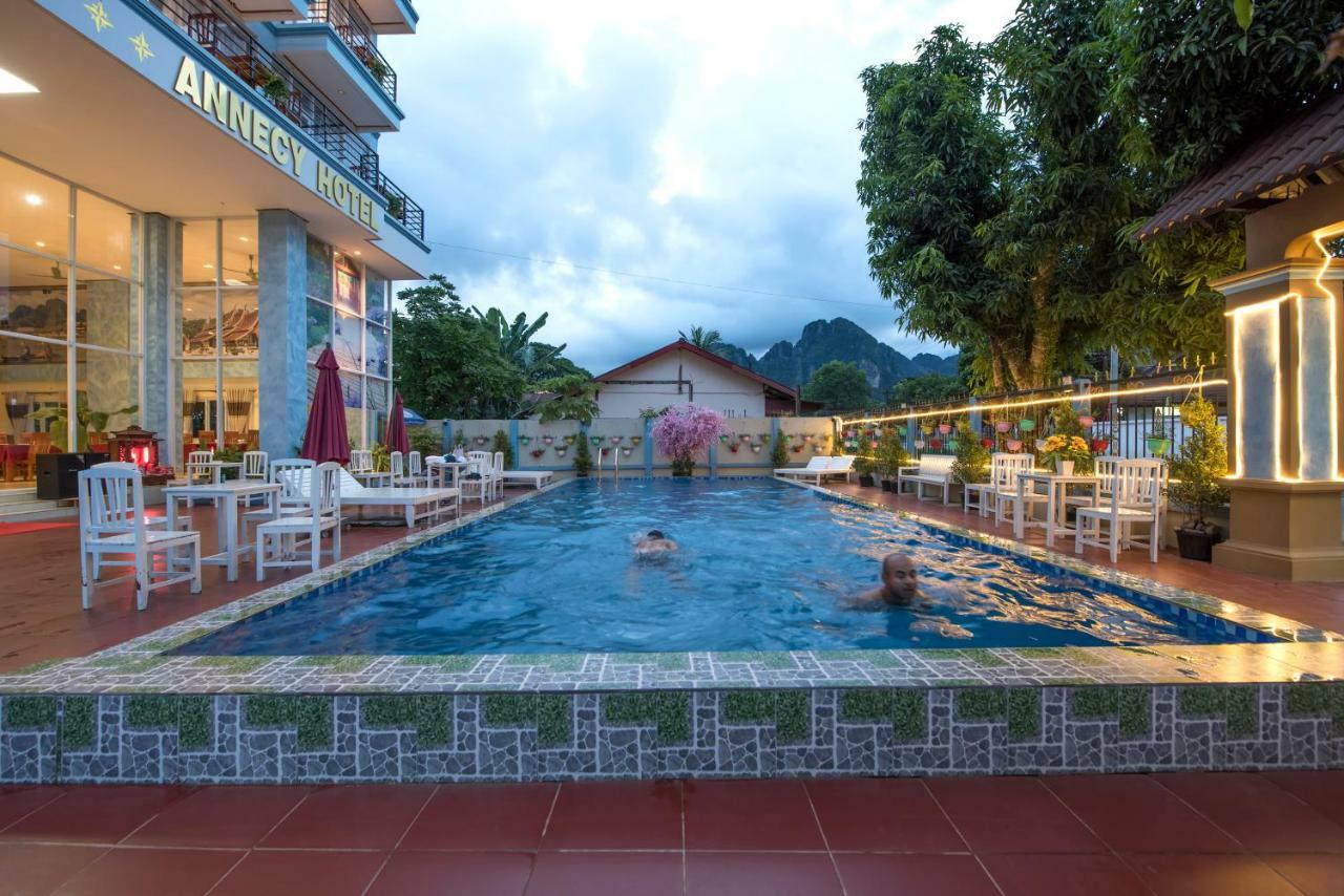 Annecy Hotel Vang Vieng Dış mekan fotoğraf