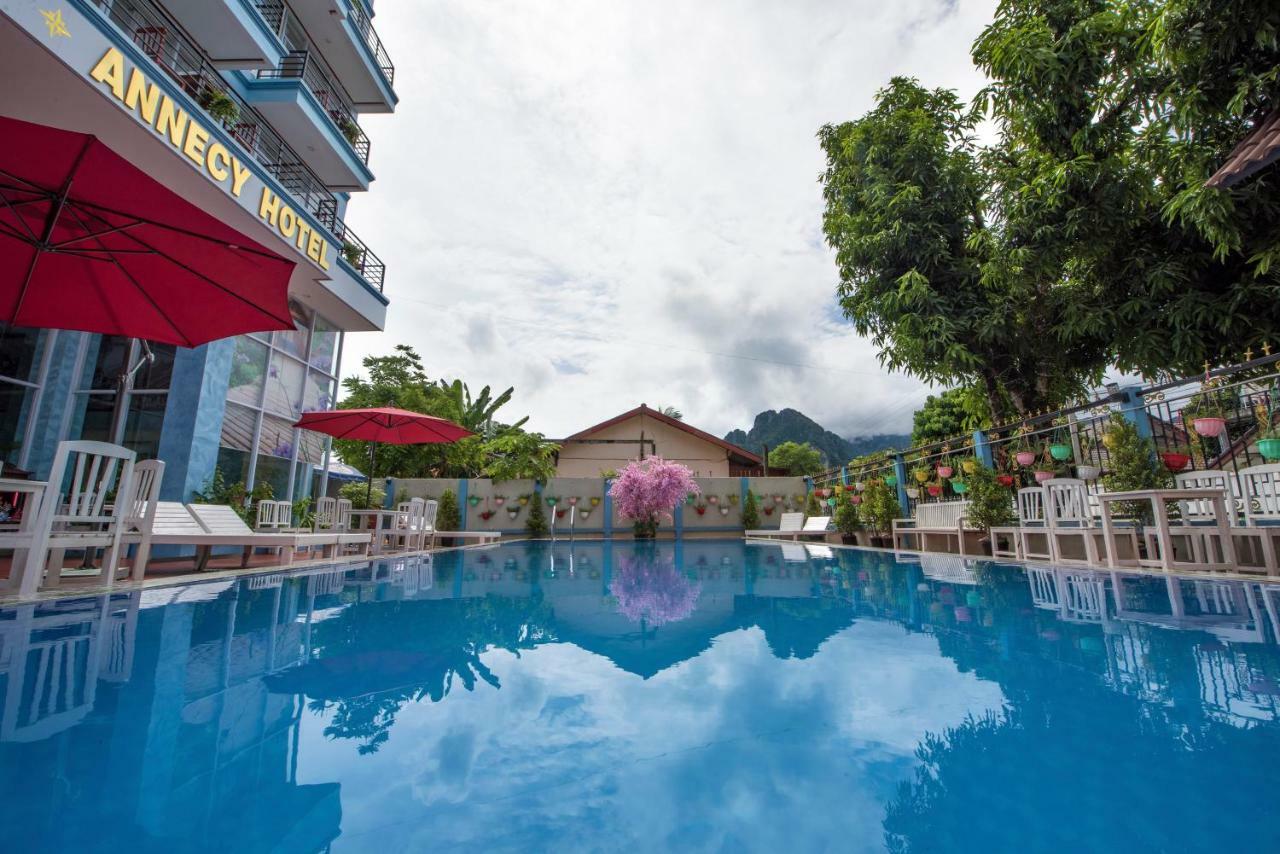 Annecy Hotel Vang Vieng Dış mekan fotoğraf