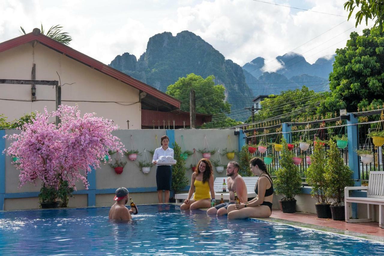 Annecy Hotel Vang Vieng Dış mekan fotoğraf