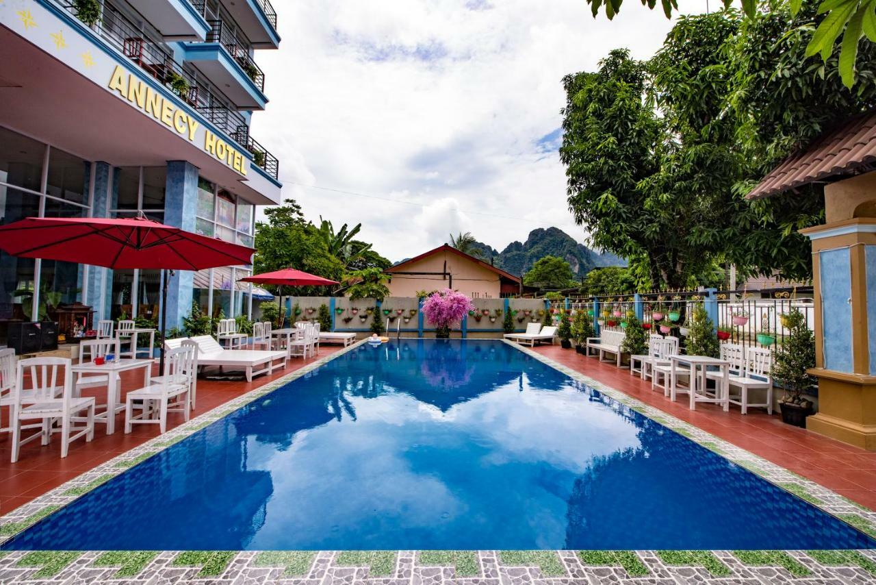 Annecy Hotel Vang Vieng Dış mekan fotoğraf